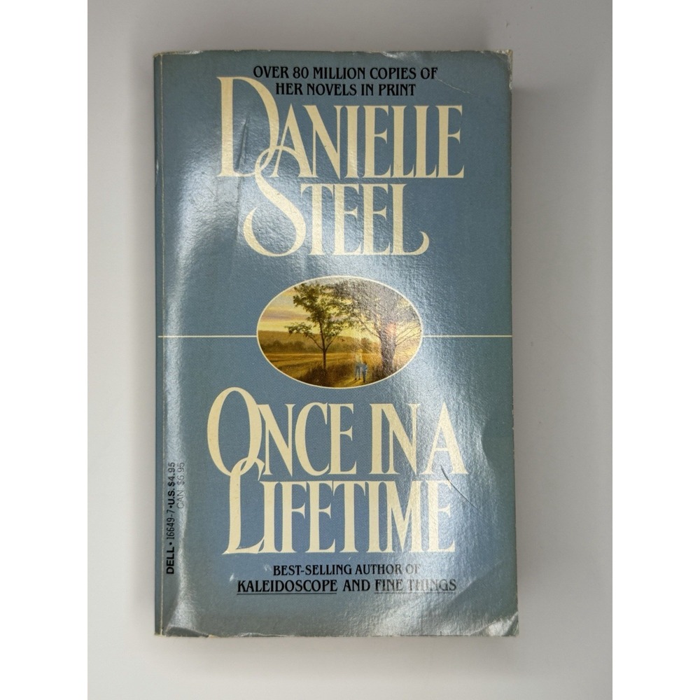 Danielle Steel, Once in a Lifetime.  Paperback Dell Publishing Vintage Novel